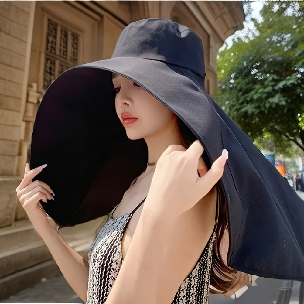 Sun Protection Hat,UV Neck Protection Beach
