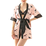 Sexy nightgown suit