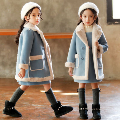 Winter children's clothing warm outfits