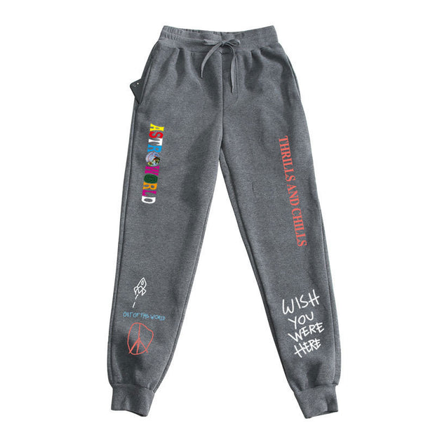 Smile Earth Graffiti Fleece Trousers Pant
