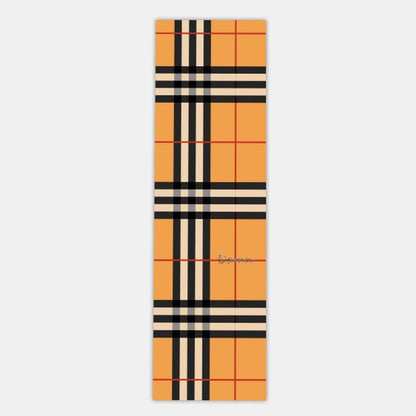Brown Plaid Sandpaper Skateboard Sandpaper Ins Same Type Sandpaper Double Warped Longboard Diy