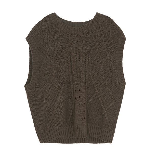 Mulan knitted vest vest