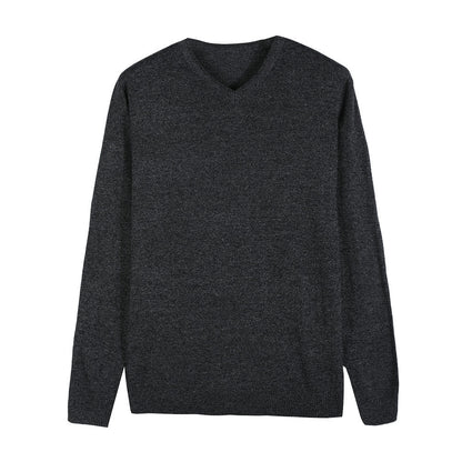 Cashmere sweater knit sweater men's casual sweater