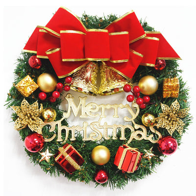christmas wreath clover wreath natural pine decoration