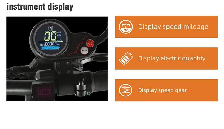 Top Ranking 11 Inch Wide Tire Two Wheel Electric Scooter 3000 Watt Dual Motor Powerful Power  Electric Scooter