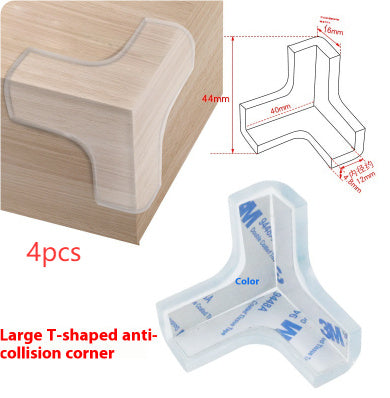 Baby Silicone Protective Pad Child Safety Table Corner Cover