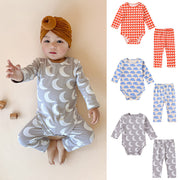 Baby Jumpsuit Cotton Triangle Rompers