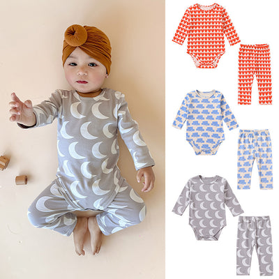 Baby Jumpsuit Cotton Triangle Rompers
