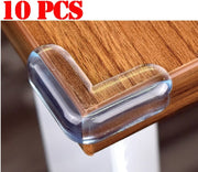 Free Shipping 10 Pcs Lot PVC Clear Edge Baby Safety Corner Protector, In Corners Of Table Cabinet Desk  Corner Rubber Angle