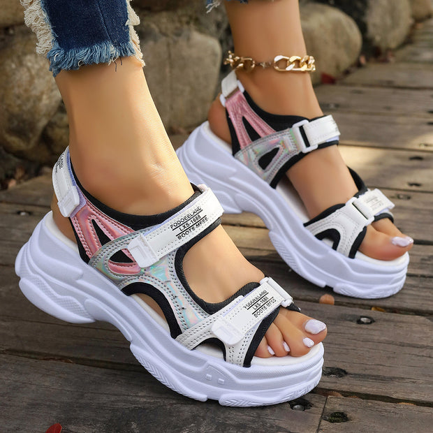 Roman Sandals Women's Summer Platform Casual Sports Sandals