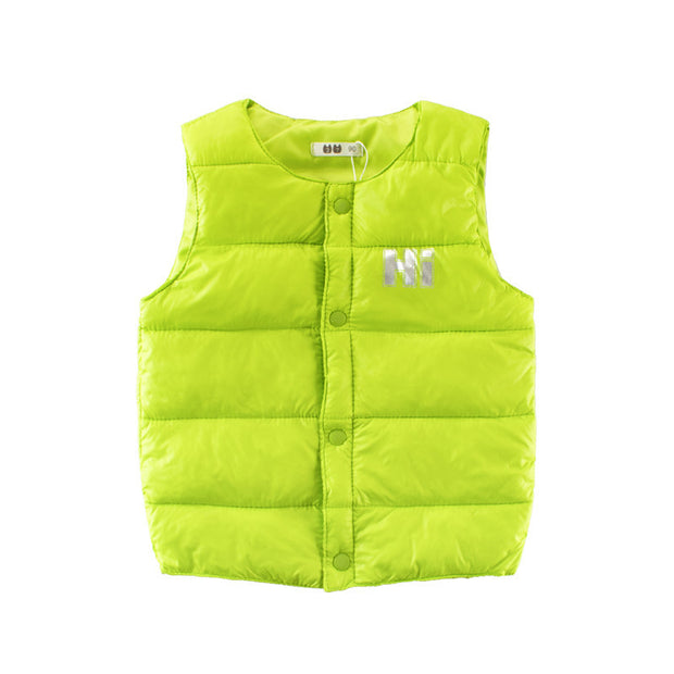 Down cotton vest