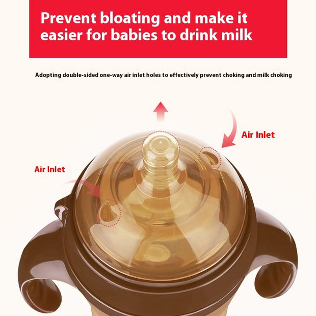 Simple And Portable Baby Weaning Tool Silicone Bottle