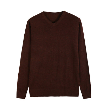 Cashmere sweater knit sweater men's casual sweater