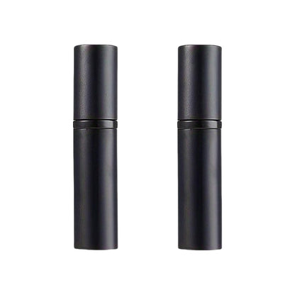 2pcs 5ml Empty Perfume Spray Bottle Portable Mini Refillable Fragrance Atomizer Travel Container Black Fragrance Refill Bottle Fine Mist Bottom Filling Inner Bottle Sprayer Cosmetic Packaging Gif