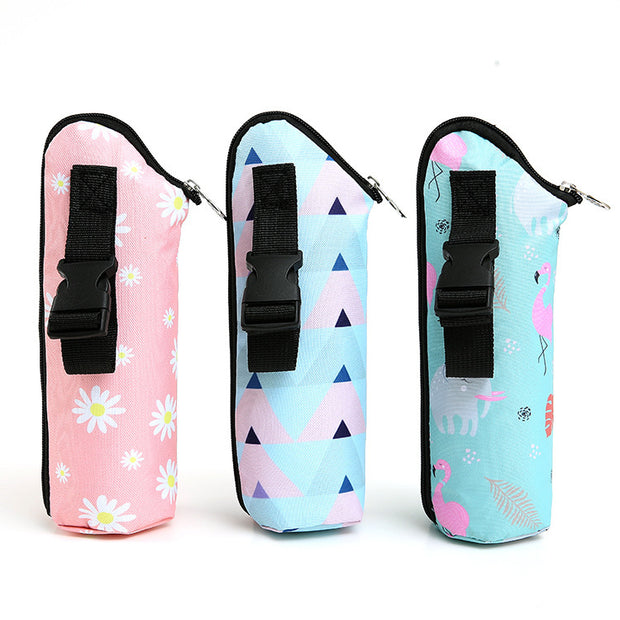 Baby Stroller Feeding Bottle Bag Outdoor Portable Thermal Bag
