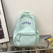 Simple Backpacks School Bags Student Girls Nylon Bag Women