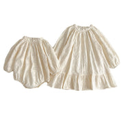 Children's Embroidery Dress Baby Rompers