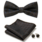 Three Piece Set Of Stylish Bow Ties