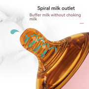 Newborn Glass Choke Proof Wide Mouth Baby Small Feeding Bottle