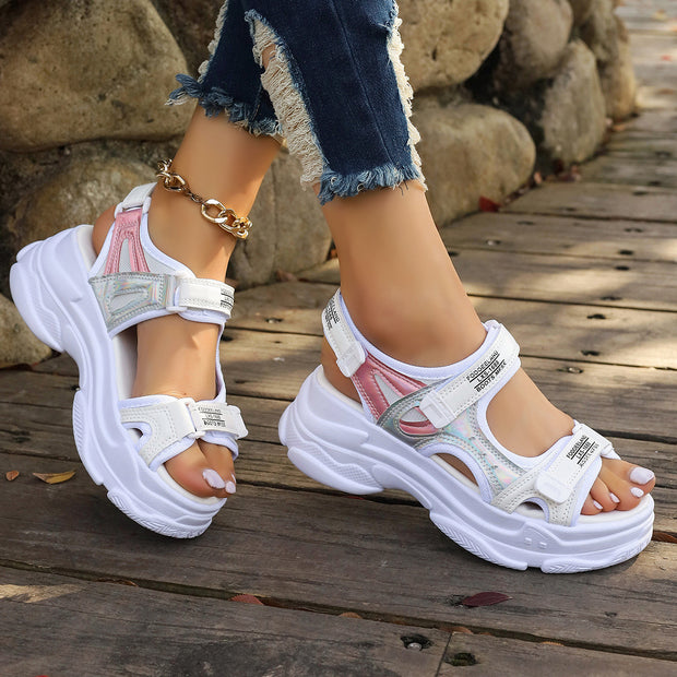 Roman Sandals Women's Summer Platform Casual Sports Sandals