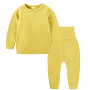 Spring Autumn Children Pajama Suit Cotton Warm Kids Clothes