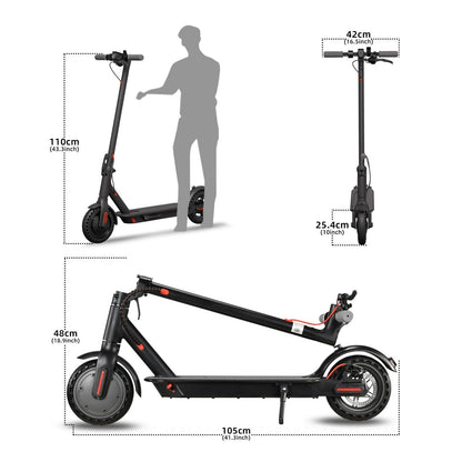 Best-selling 350W High-power High-speed Electric Two-wheeled Smart Balance Scooter