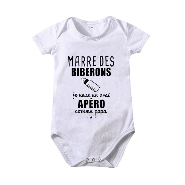 Pure Cotton One-pieces Baby Rompers